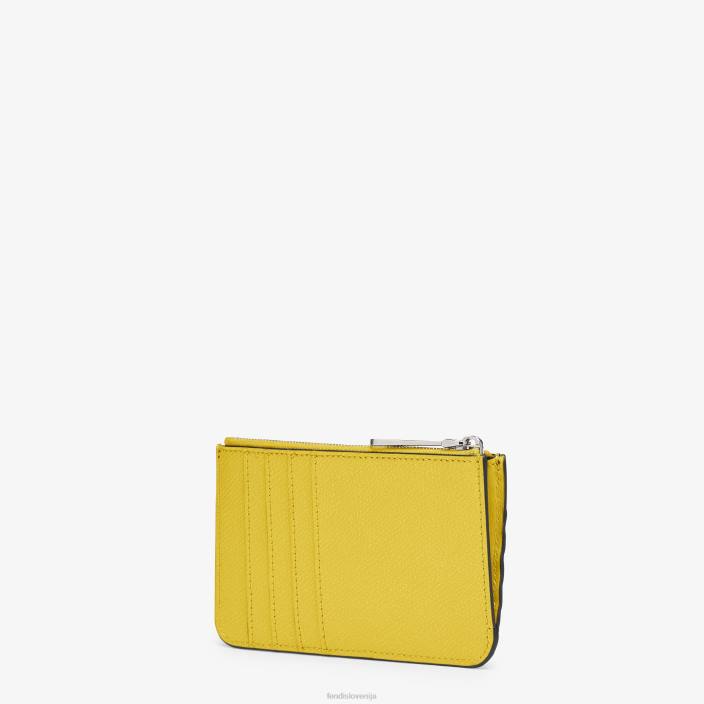 ženske usnjena torbica za ključe rjav Fendi dodatki Z68L1579